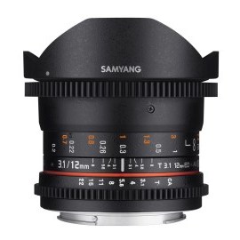 Samyang 12mm T3.1 VDSLR ED AS NCS Fisheye Nikon