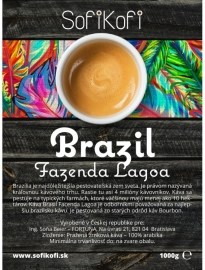 SofiKofi Brazil Fazenda Lagoa 500g