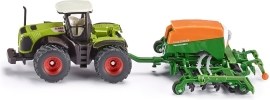 Siku Farmer - Traktor so sejacím prívesom 1:87