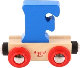 Bigjigs Rail Vagónik - Písmeno F
