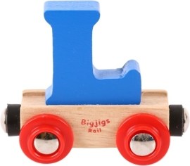 Bigjigs Rail Vagónik - Písmeno L