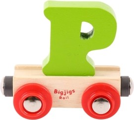 Bigjigs Rail Vagónik - Písmeno P