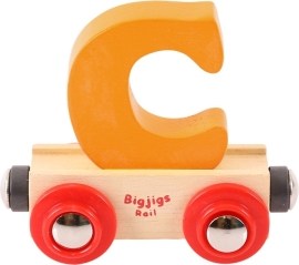 Bigjigs Rail Vagónik - Písmeno C