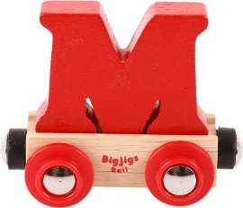 Bigjigs Rail Vagónik - Písmeno M