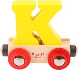Bigjigs Rail Vagónik - Písmeno K