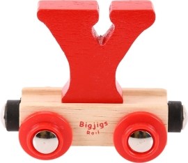 Bigjigs Rail Vagónik - Písmeno Y