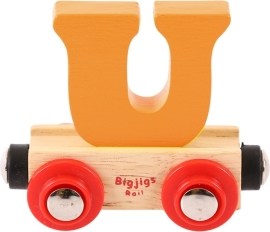 Bigjigs Rail Vagónik - Písmeno U