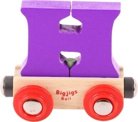 Bigjigs Rail Vagónik - Písmeno H