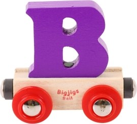 Bigjigs Rail Vagónik - Písmeno B