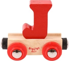 Bigjigs Rail Vagónik - Písmeno J