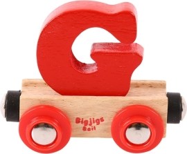 Bigjigs Rail Vagónik - Písmeno G