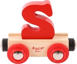 Bigjigs Rail Vagónik - Písmeno S