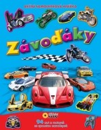 Akční samolepková knížka Závoďáky - cena, porovnanie