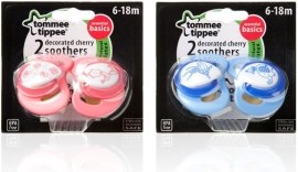 Tommee Tippee Cherry latex 6-18m 2ks