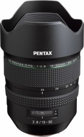 Pentax HD D-FA 15-30mm f/2.8 ED SDM WR