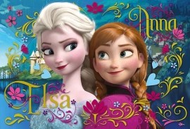 Trefl Ľadové Kráľovstvo Anna a Elsa 100