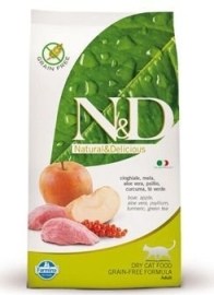 ND Grain Free Cat Adult Boar & Apple 1.5kg