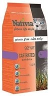 Nativia Cat Castrated 10kg - cena, porovnanie