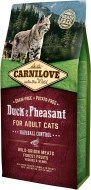 Carnilove Cat Duck & Pheasant Adult Hairball Contr 6kg - cena, porovnanie