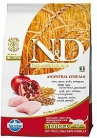 ND Low Grain Cat Neutered Chicken & Pomegranate 300g