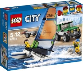 Lego City - 4x4 s katamaránom 60149