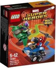 Lego Super Heroes - Mighty Micros Spiderman vs. Green Goblin 76064