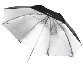 Walimex Reflex Umbrella Black Silver 2 Lay 109cm