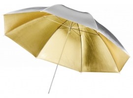 Walimex Reflex Umbrella Golden Silver 84cm