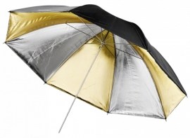 Walimex Reflex Umbrella Dual Gold Silver 2 Lay 109cm