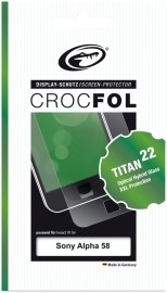 Crocfol Titan Hybrid Glass Sony Alpha 58