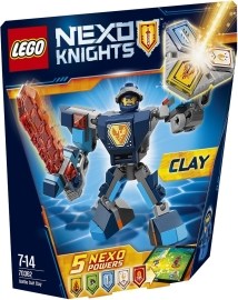 Lego Nexo Knights - Clay v bojovom obleku 70362