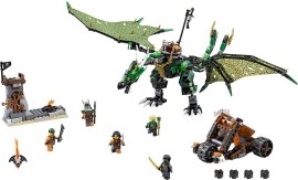 Lego Ninjago - Zelený drak NRG 70593