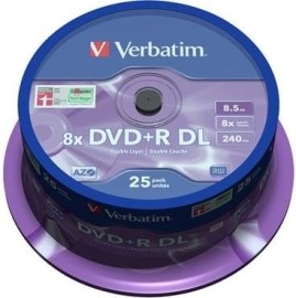 Verbatim 43757 DVD+R DL 8.5GB 25ks