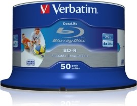 Verbatim 43812 BD-R 25GB 50ks