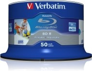 Verbatim 43812 BD-R 25GB 50ks - cena, porovnanie