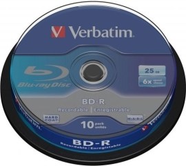 Verbatim 43742 BD-R 25GB 10ks