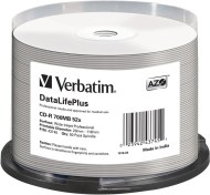 Verbatim 43745 CD-R 700MB 50ks - cena, porovnanie