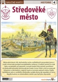 Naučné karty Středověké město