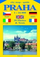 City map - guide PRAHA 1:16 000 (čeština, angličtina, italština, němčina, francozština) - cena, porovnanie