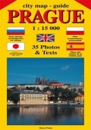City map - guide PRAGUE 1:15 000 (angličtina, ruština, španělština, polština, japonština) - cena, porovnanie