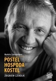 Postel, hospoda, kostel