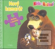 Máša a medveď - Nový kamarát - Kniha s puzzle - cena, porovnanie