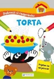 Dokresli si rozprávku! Torta