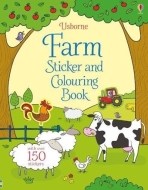 Farm Sticker And Colouring Book - cena, porovnanie