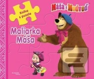 Máša a medveď - Maliarka Máša - Kniha s puzzle - cena, porovnanie