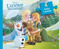 Ľadové kráľovstvo - kniha s puzzle - cena, porovnanie