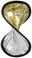 Walimex Double Reflector Silver Gold 30cm - cena, porovnanie