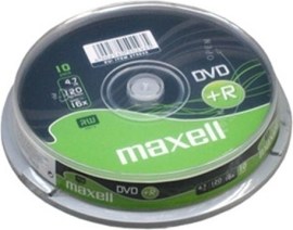 Maxell DVD+R 8.5GB 10ks