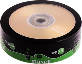 Maxell DVD+R 4.7GB 25ks