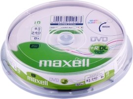 Maxell DVD+R Dual Layer 8.5GB 10ks